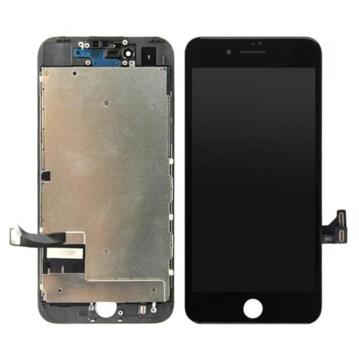 SpareParts - iPhone 7 Skärm med LCD-display Incell Premium+ Svart (Livstidsgaranti)
