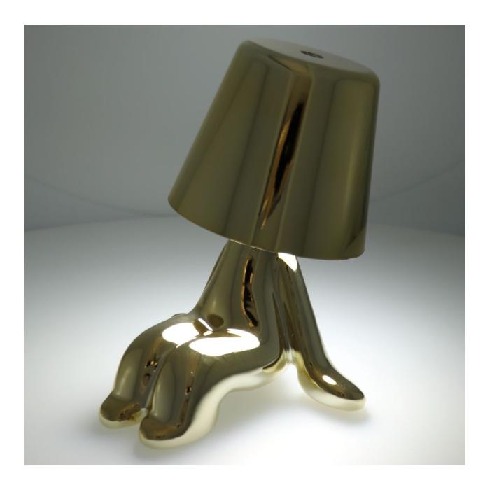 OEM - Bordslampa Vid Sängen GOLD MAN Seat (model 6) MLTL