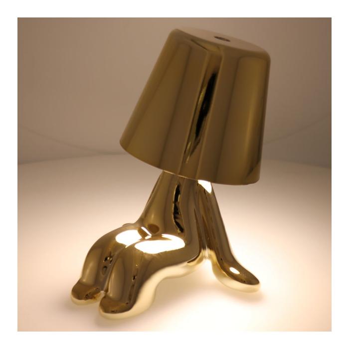 OEM - Bordslampa Vid Sängen GOLD MAN Seat (model 6) MLTL