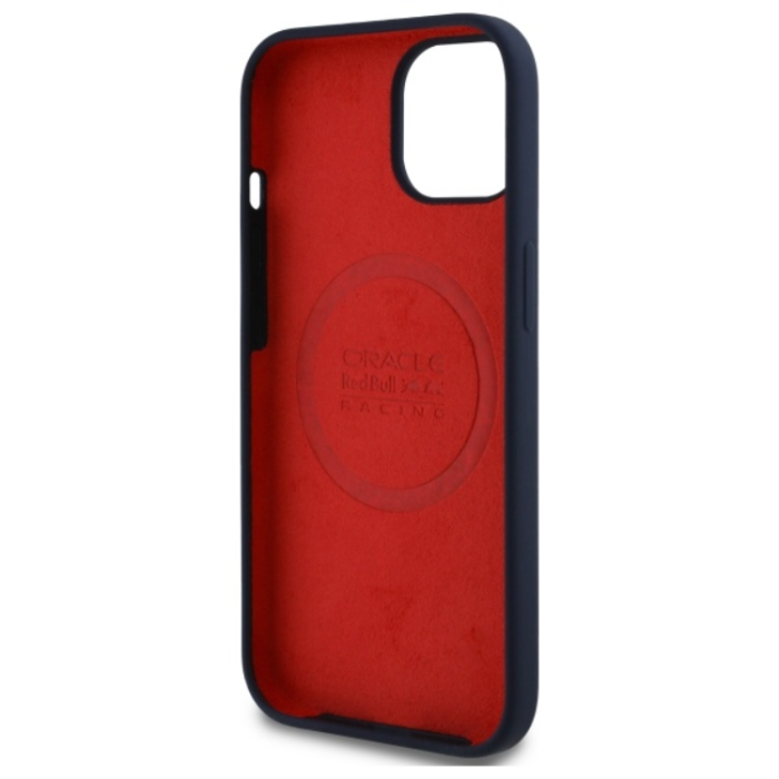 Red Bull - Red Bull iPhone 14 Mobilskal MagSafe Silikon Röd Ring