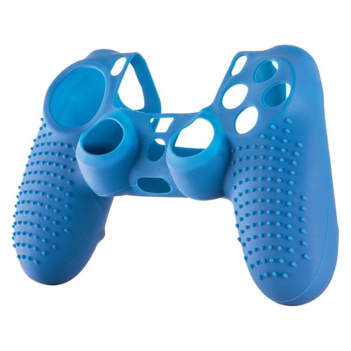 UTGATT - HAMA PS4 Handkontrollsskydd 3st i Silikon - Röd / Blå / Svart