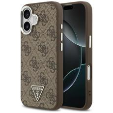 Guess - Guess iPhone 17 Mobilskal MagSafe 4G Triangle Logo - Brun