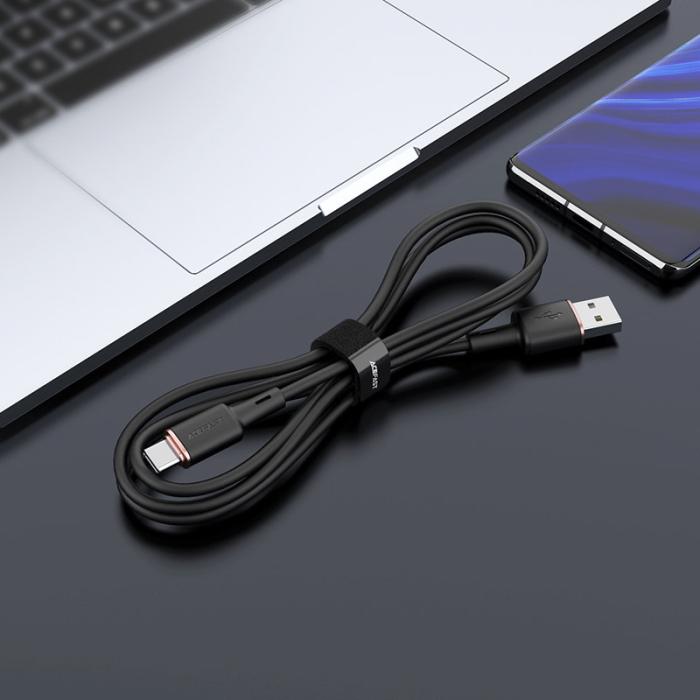 Acefast - Acefast USB-C till USB-A kabel 1.2m - Svart