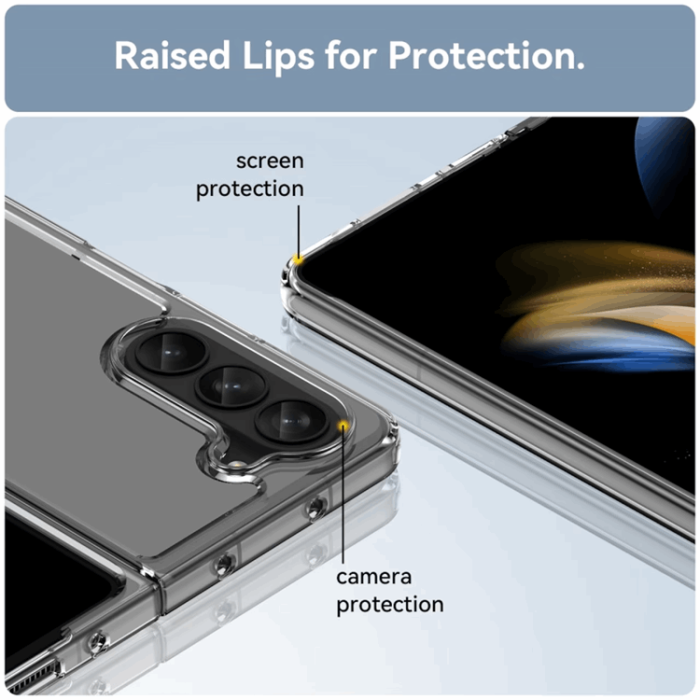 OEM - Galaxy Z Fold 5 Mobilskal Acrylic TPU - Clear