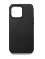 Mujjo - Mujjo iPhone 14 Pro Skal Magsafe Full Läder - Svart