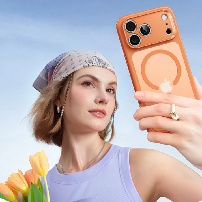 ESR - ESR iPhone 17 Pro Mobilskal Magsafe Classic Hybrid - Orange