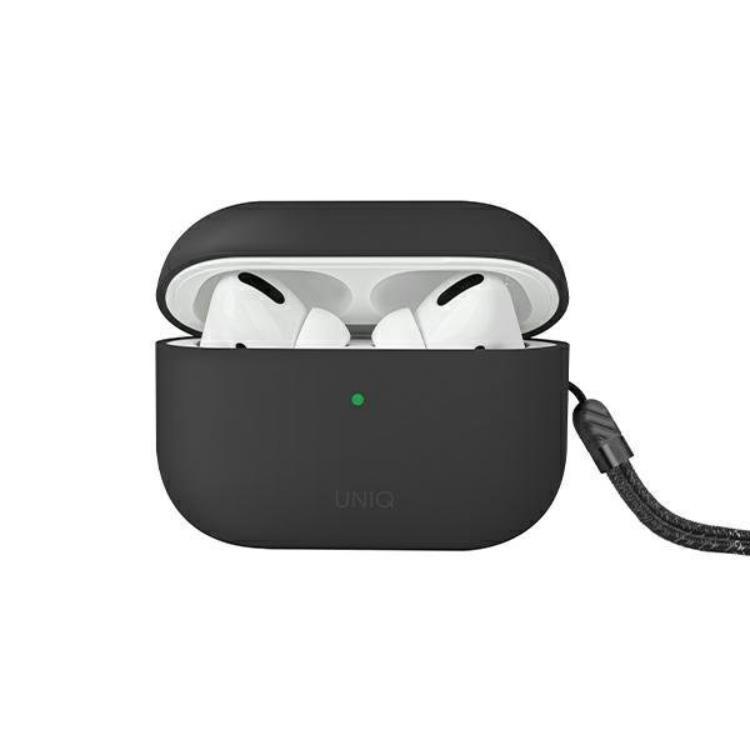 UNIQ AirPods Pro 2 Skal Lino Silikon - Ash Grå | 2353 | AlltMobil