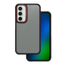OEM - Galaxy A34 5G Mobilskal Crystal Black - Röd