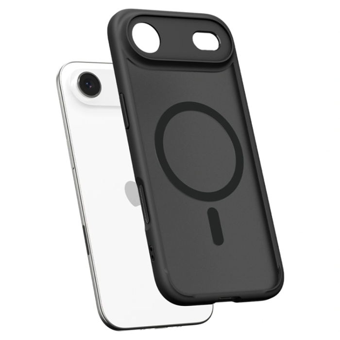 Spigen - Spigen iPhone 17 Air Mobilskal Magsafe Ultra Hybrid - Frost Svart