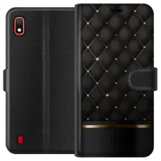 Gustaf - Pl&aring;nboksfodral till Samsung Galaxy A10 med Luxury Opulence