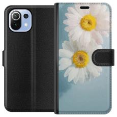 iSecrets - Pl&aring;nboksfodral till Xiaomi Mi 11 Lite med Sommarblommor