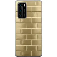 Gustaf - Mobilskal till Huawei P40 med Gyllene Murstenar