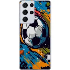 Gustaf - Mobilskal till Samsung Galaxy S21 Ultra 5G med Fotbollar