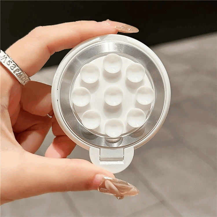 Magsafe Mobil Sugkopp Ringhållare Kickstand Bilfäste - Vit | 264 | AlltMobil