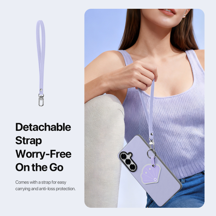 Dux Ducis - DUX DUCIS Mobilskal till Galaxy S26 Plus Ringhållare/Handledsrem Luvy Series