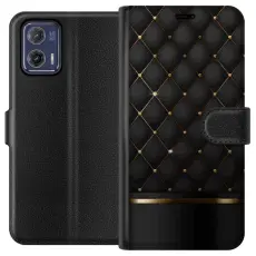 Gustaf - Pl&aring;nboksfodral till Motorola Moto G73 med Luxury Opulence