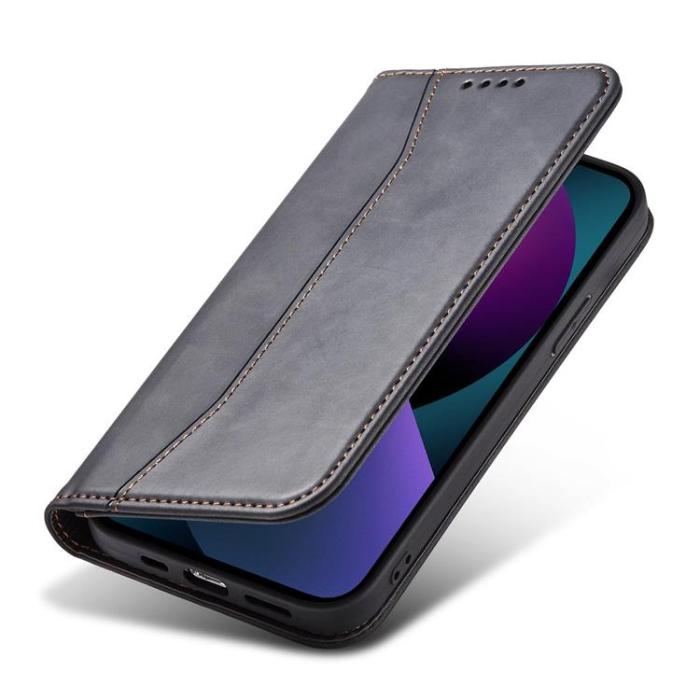 UTGATT - iPhone 13 mini Plånboksfodral Magnet Fancy - Svart
