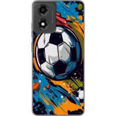 iSecrets - Mobilskal till Motorola Moto E14 med Fotbollar