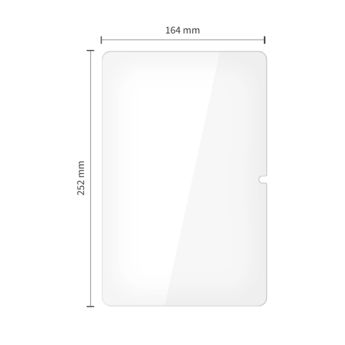 Tech-Protect - [2-Pack] Tech-Protect Galaxy Tab A9 Plus Härdat Glas Skärmskydd Fit Plus