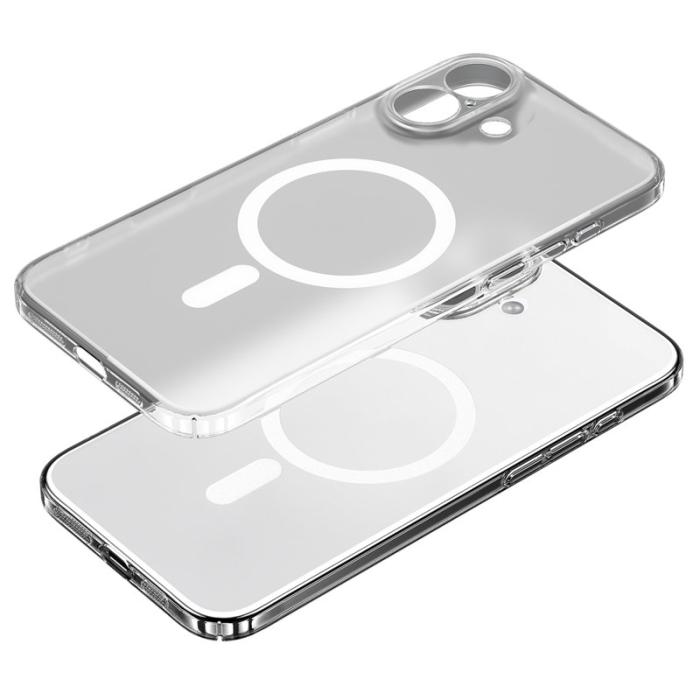 SULADA - SULADA Mobilskal till iPhone 17 MagSafe PC+TPU Matt Genomskinlig Färg