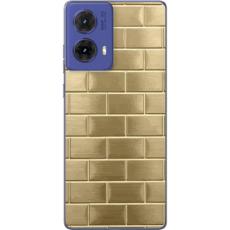 iSecrets - Mobilskal till Motorola Moto G85 med Gyllene Murstenar