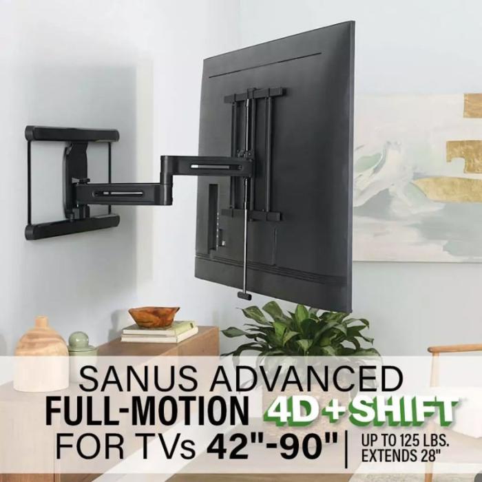 Sanus - SANUS TV-fäste 4D Max Vesa 600x400 42