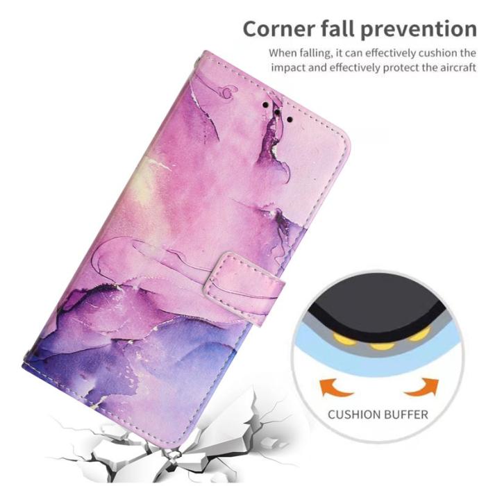 OEM - Plånboksfodral för Samsung Galaxy S26 Plus Ställfunktion Konstläder - Lila