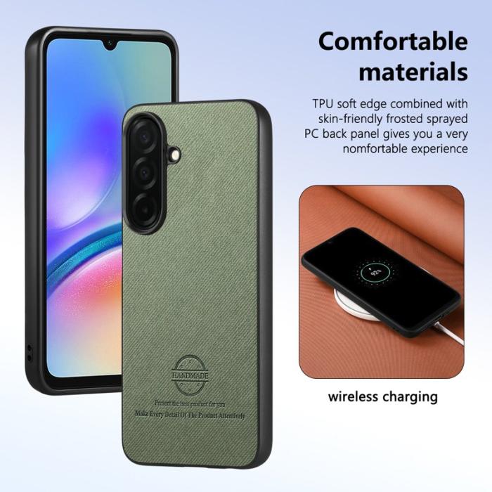 OEM - Mobilskal för Samsung Galaxy S26 Plus Konstläder - Grön