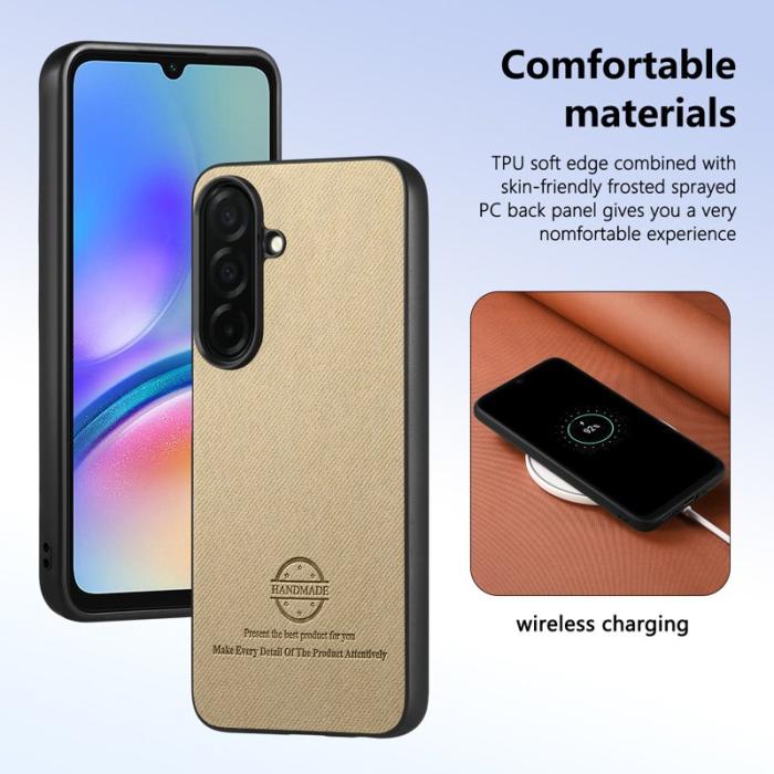 OEM - Mobilskal för Samsung Galaxy S26 Plus Konstläder - Khaki