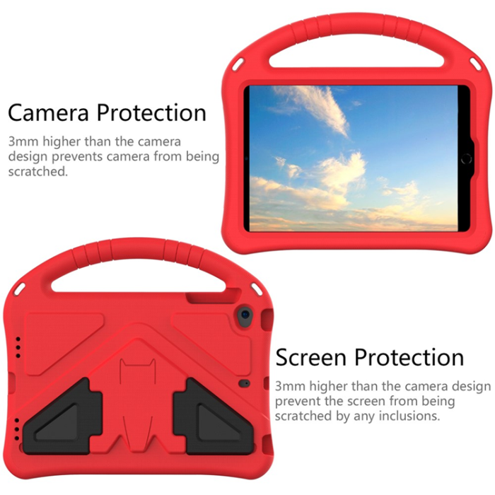 A-One Brand - iPad mini 4/5 (2019) Skal EVA Kickstand - Röd