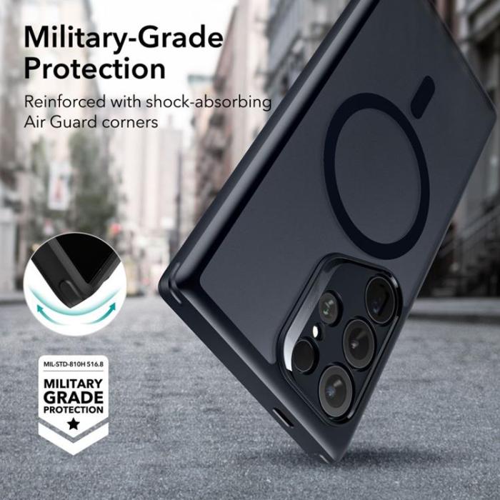 ESR - ESR Galaxy S24 Ultra Mobilskal Magsafe CH Halolock - Svart