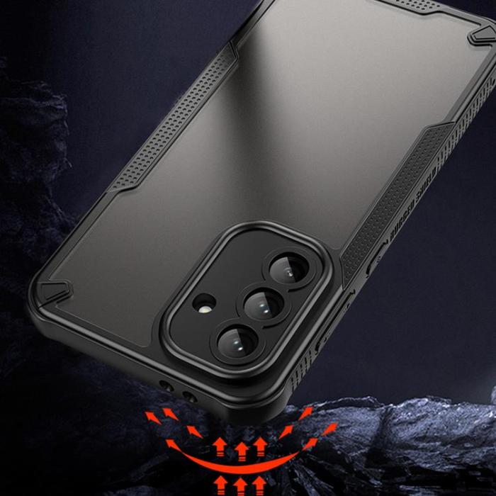 OEM - Galaxy A55 5G Mobilskal Defender Matt - Svart