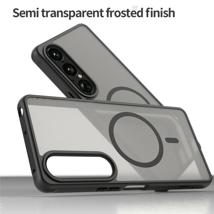 A-One Brand - Sony Xperia 1 VII Mobilskal MagSafe MagSafe Shockproof - Svart