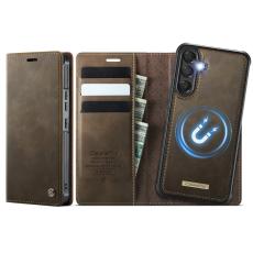 Caseme - CASEME C49 Magnetiskt Fodral f&ouml;r Samsung Galaxy A54 5G - Kaffe