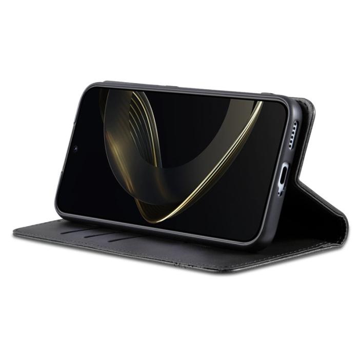 AZNS - AZNS Xiaomi 17 Pro Max Plånboksfodral Konstläder - Svart