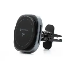 Forcell - Forcell Qi2 MagSafe Bilh&aring;llare till Luftventil med 15W Tr&aring;dl&ouml;s Laddning F-07