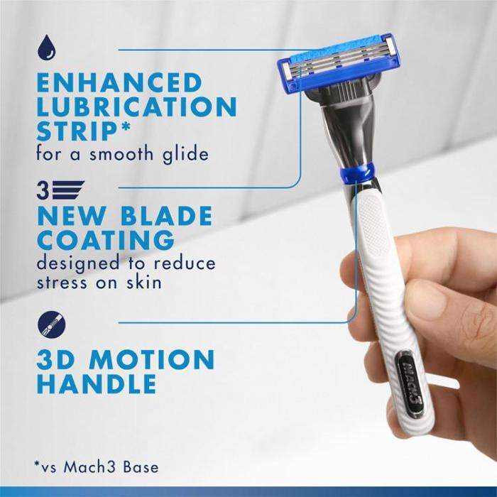 Gillette - Gillette Rakblad Mach3 Turbo 6st
