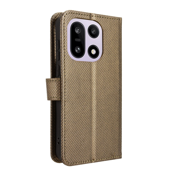 A-One Brand - OnePlus 15 Plånboksfodral Strap Diamond Texture Konstläder