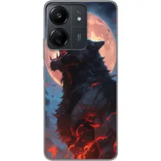 Gustaf - Mobilskal till Xiaomi Redmi 13C med Ylande varg