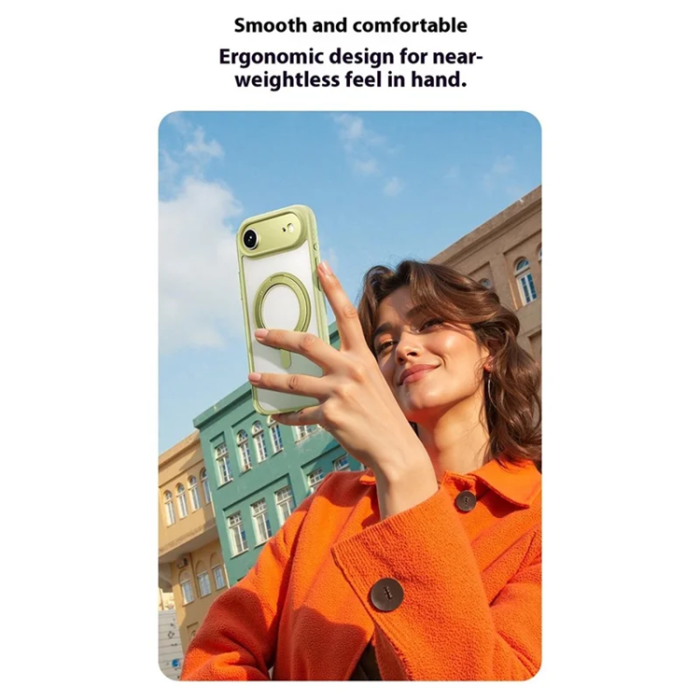 MOMAX - MOMAX Mobilskal till iPhone Air Magsafe Matte MRAP25 - Gul