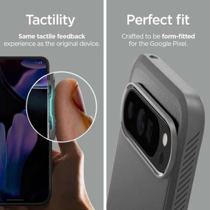 Spigen - Spigen Google Pixel 9 Pro XL Mobilskal Rugged Aromor - Grå