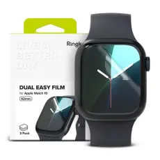 Ringke - Ringke [3-Pack] Apple Watch 42mm Series 10 Sk&auml;rmskydd Dual Easy