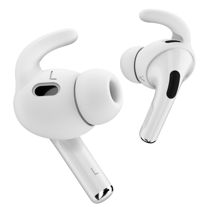 KeyBudz - KeyBudz Airpods Pro 2 Skal Earbuddyz - Vit
