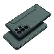 OEM - Galaxy S25 Ultra Plånboksfodral Razor - Mörkgrön