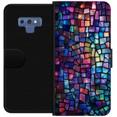 Gustaf - Pl&aring;nboksfodral till Samsung Galaxy Note9 med Disco