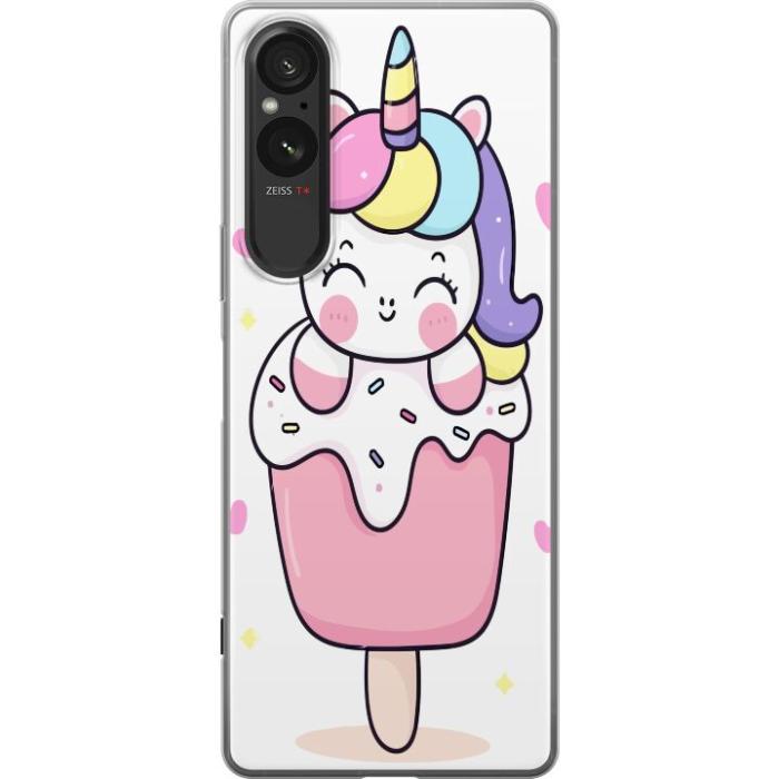 iSecrets - Mobilskal till Sony Xperia 10 VI med Glad enhörning
