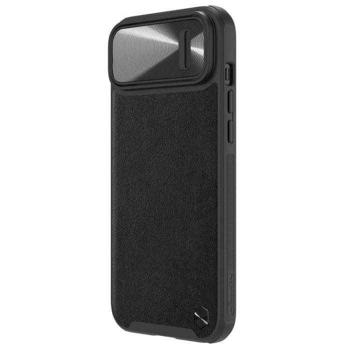 Nillkin - Nillkin iPhone 14 Plus Skal CamShield Läder S - Svart