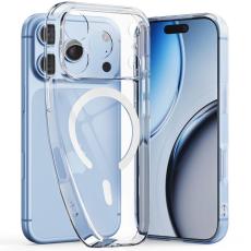 Tech-Protect - Tech-Protect Mobilskal F&ouml;r iPhone 18 Pro Max/17 Pro Max Magsafe Flexair - Clear