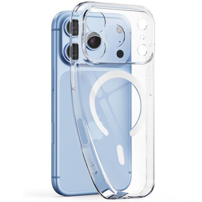 Tech-Protect - Tech-Protect Mobilskal För iPhone 18 Pro Max/17 Pro Max Magsafe Flexair - Clear