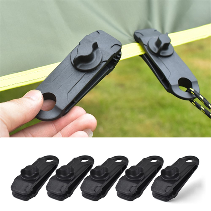 OEM - [5-pack] Utomhustält Presenning Vindtät Fast Spänne klämma